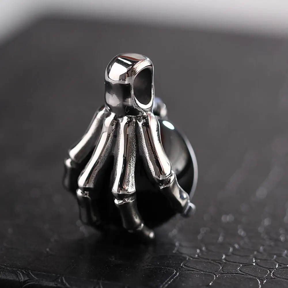 Цепочка мужская с подвеской в стиле хип-хоп ожерелье из нержавеющей стали 316L