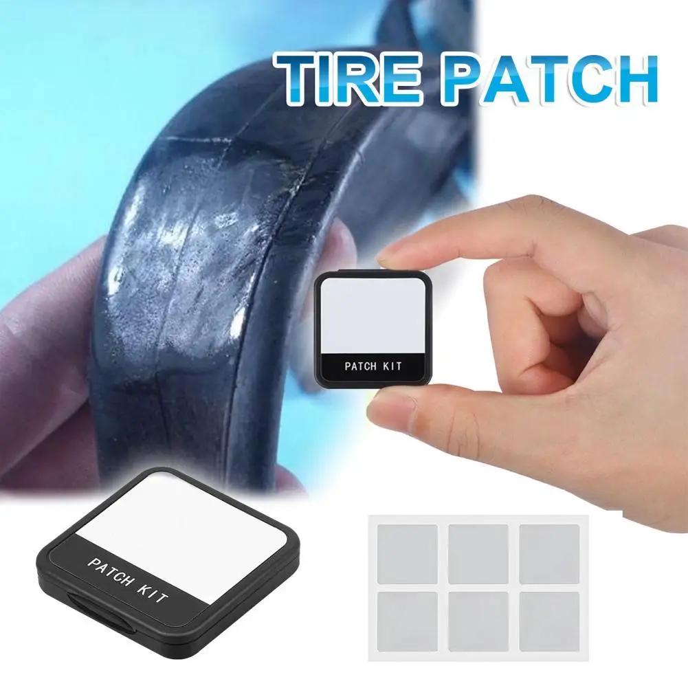 

Резиновый патч для велосипедных шин, изысканный клей, прочный портативный чехол для ремонта велосипедных шин, набор инструментов для горно...