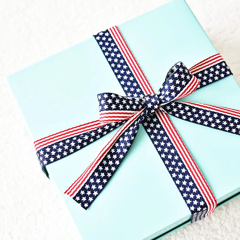 2 ярда 25 мм 40 в ширину с принтом звезд корсажная лента для волос