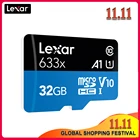 Оригинальная карта памяти Lexar 128 Гб Micro SD 256 ГБ, высокоскоростная до макс. 95 мс 64 Гб Class10 633x карта памяти TF флэш-карта