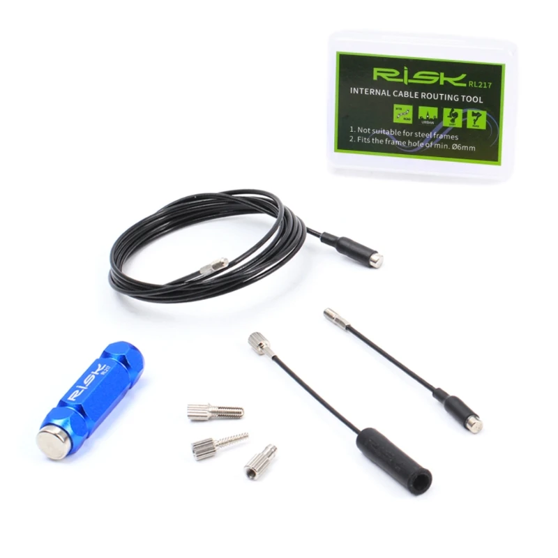 

Cycling Bike Internal Cable Routing Tool Guide Install Inner Kit for Bicycle Frame Shift Hydraulic Wire Shifter