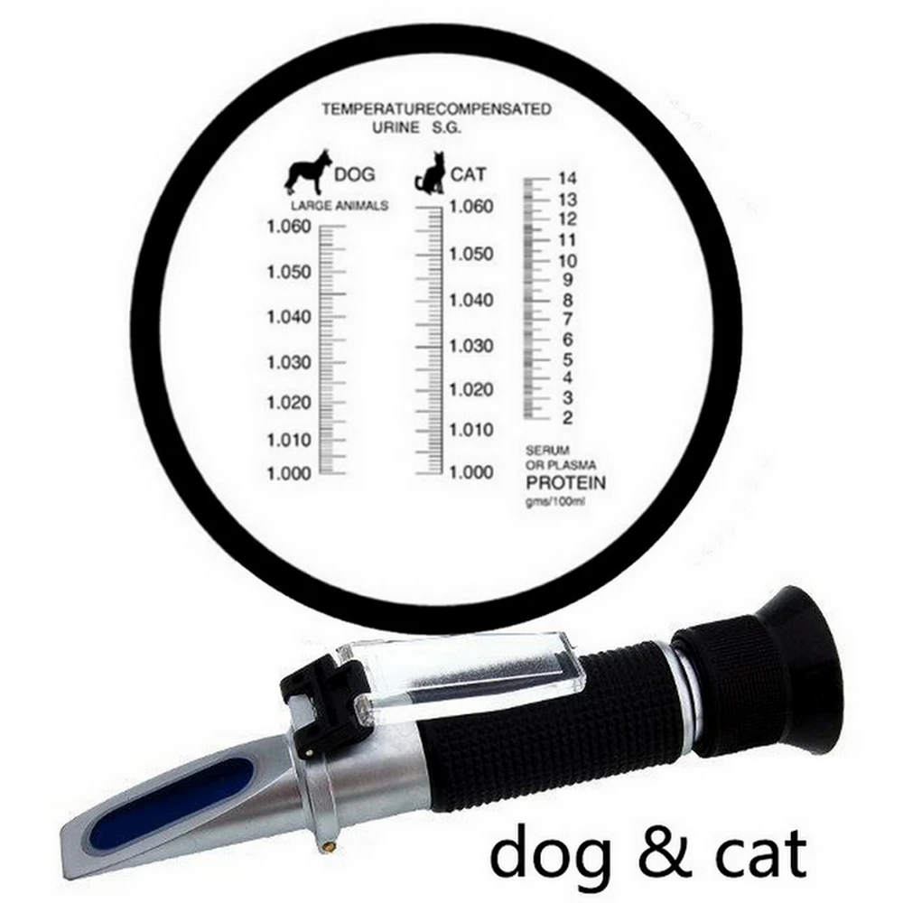 Устройство для определения силы тяжести мочи в виде кошки и собаки Компактный