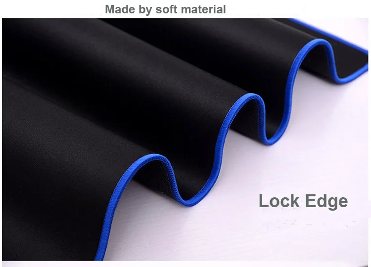 

Large Game Movie Mouse Pad Mat Wide Long Ultra Thick Mousepad Soft Edge Seamed Wear Resistant for Computer Notebook