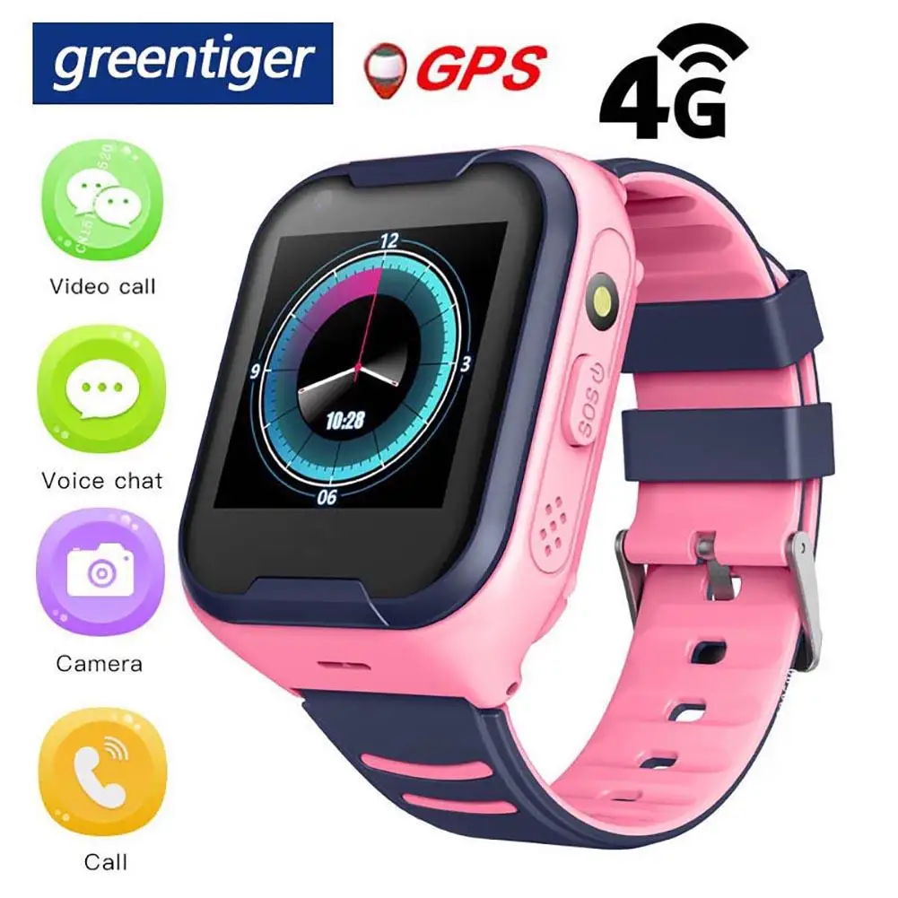 Stepfly W38 4G Детские умные часы детские часы GBS SOS Вызов локатор трекер