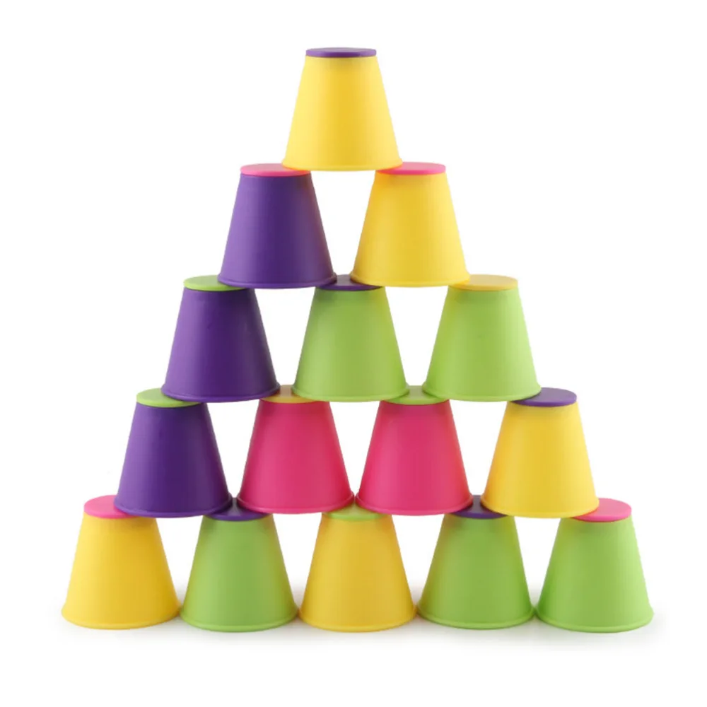 1 Set Adorable Stacking Cups Baby Early Learning Toys Educational Stacker | Игрушки и хобби