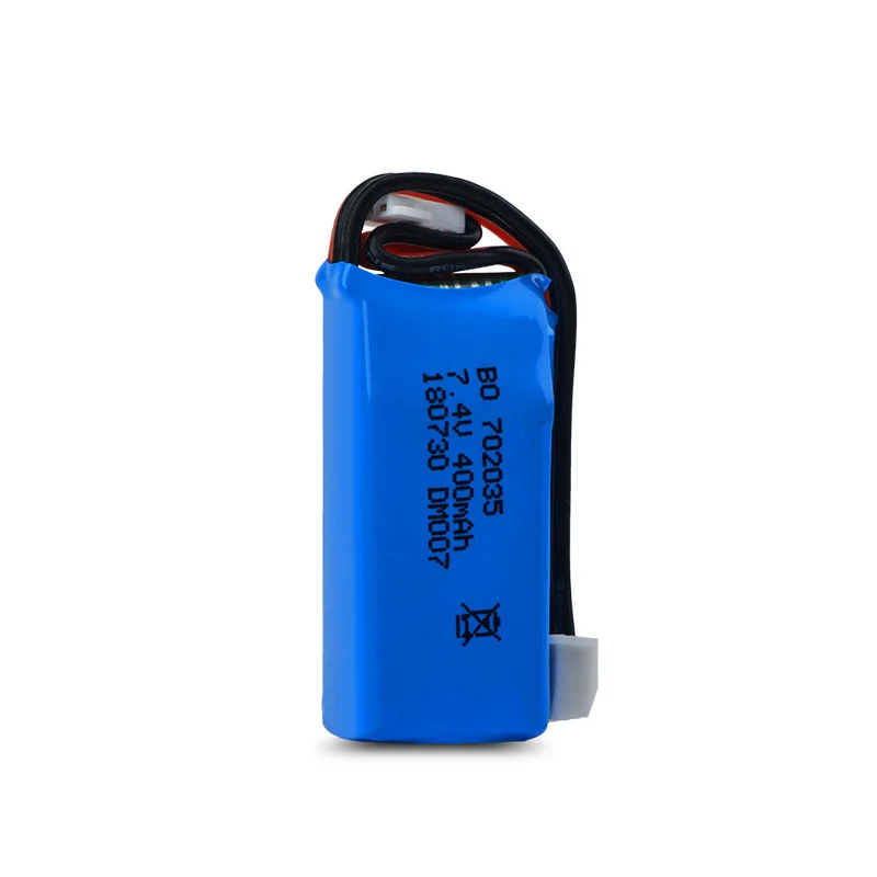 

2S 7.4V 400mah Lipo Battery Update Balance Connector for DM007 RC Drone Quadcopter Helicopter Car Model Spare Parts