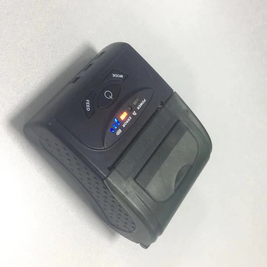 Миниатюрный беспроводной Bluetooth Термопринтер для чеков портативный 58 мм