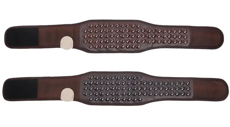 

Relax Tourmaline Massage Belt Ion Germanium Stone Physiotherapy Electric Heating Waist Pain Relief Massager Cellulite Belt