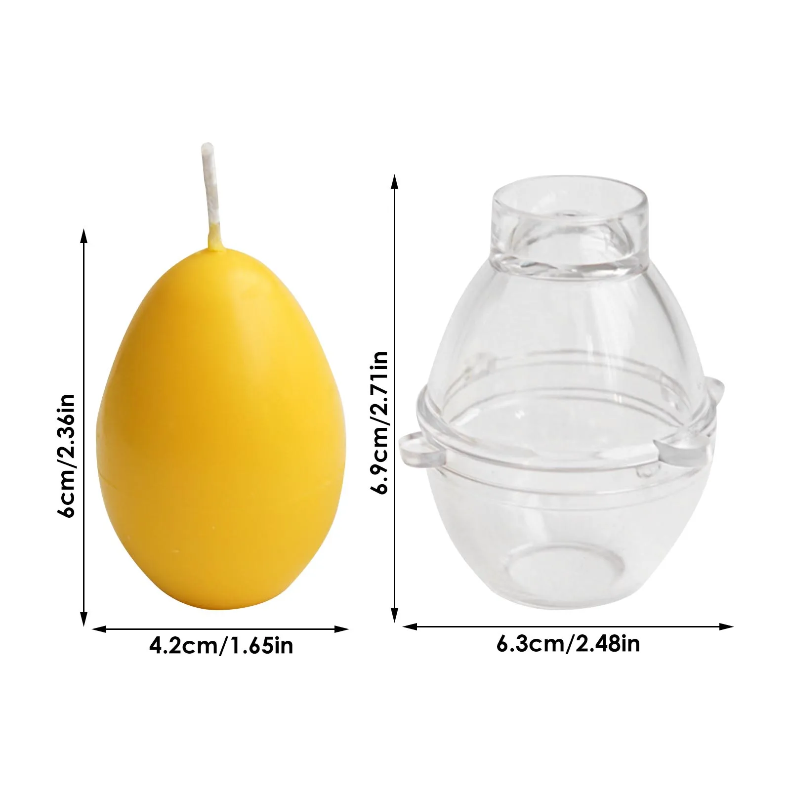 Форма для свечей ручной работы в форме пасхального яйца форма мыла инструменты