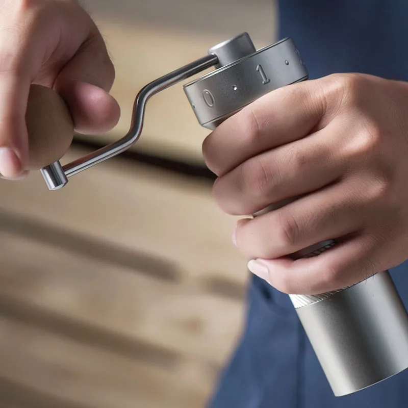 Эспрессо ручная кофемолка супер высокого качества портативная коническая