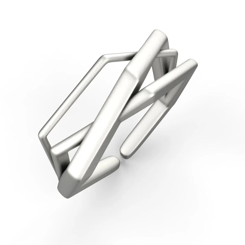 Новое кольцо из стерлингового серебра 925 пробы для мужчин и женщин модные