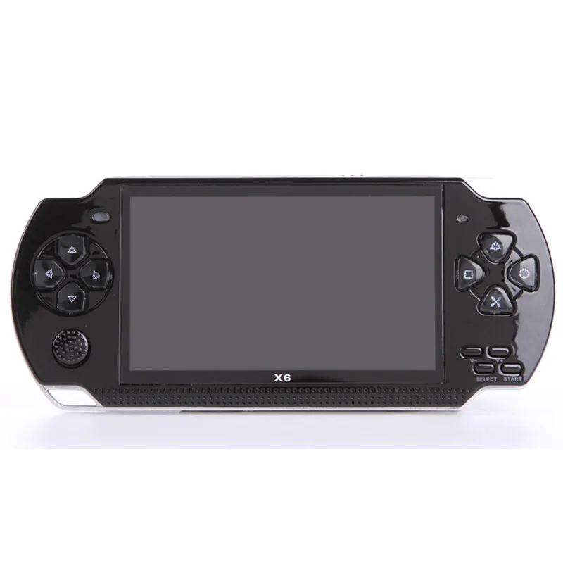 Видео приставка игровая X6 PSP Game Handheld Retro с 4 3&quot экраном|Портативные игровые
