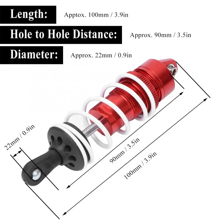 2 шт металлический передний/задний Амортизатор сменный Аксессуар подходит для