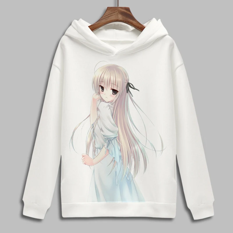 Yosuga не Сора Cosplay худи Касугано Харука с принтом флисовая толстовка толстовки