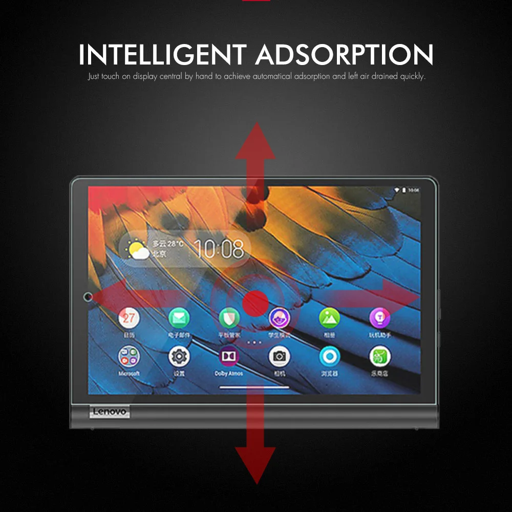 Soaptree закаленное стекло для lenovo Yoga Smart Tab 5 YT-X705 YT-X705F 10,1 дюймов Защитная пленка для экрана планшета Flim