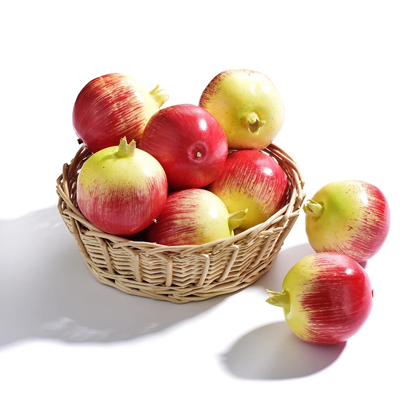 Artificial Fruits Apple EVA Fake Decorative Fruit Home Wedding Party Garden Decor Mini Simulation Vegetables Kitchen Toys | Дом и сад