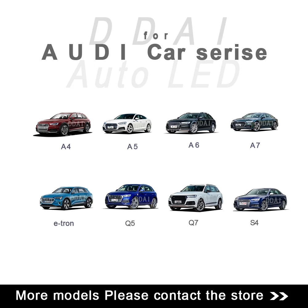 Дорк автомобильный светильник зэс H4 светодиодный H7 H11 для AUDI A5 A6 A7 S4 Q7 Q5