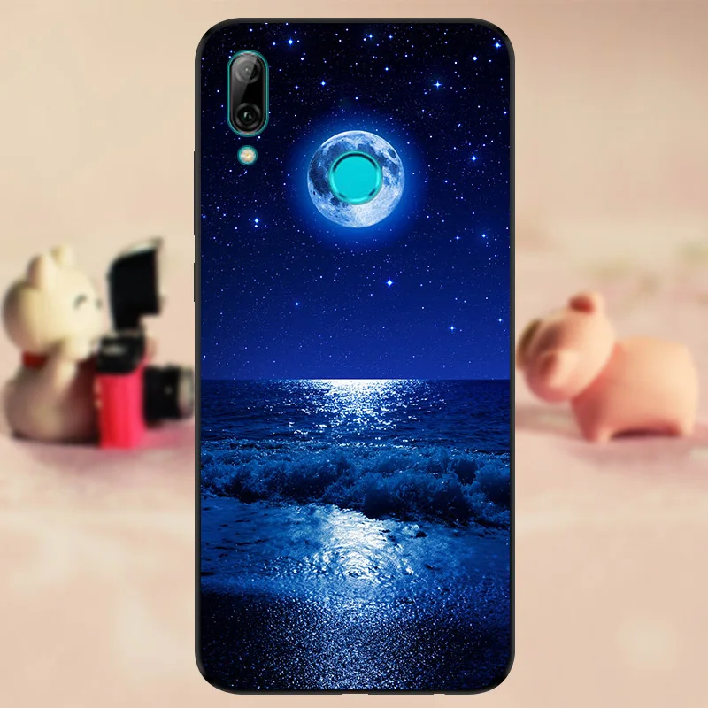 T255 P Smart Coque для huawei PSmart чехол силиконовый черный ТПУ 6," для huawei P Smart Чехол для мобильного телефона мягкий - Цвет: T255
