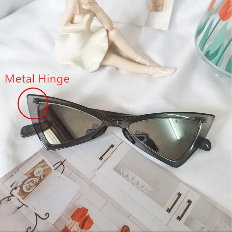 

2021 New Women Cat Eye Vintage Sunglasses Brand Designer Retro Points Sun Glasses Female Lady Eyeglass Butterfly Driver Goggles