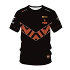 2021 модная летняя команда TSE, форма, футболка, Мужская игровая Спортивная футболка, 3D топ, персональный идентификатор, индивидуальная футболка, топ