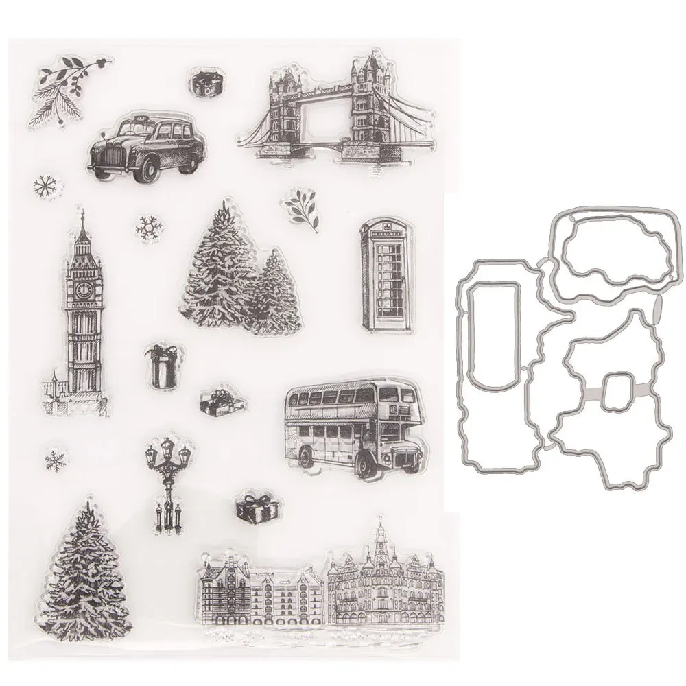 

Christmas Decor Clear Stamp Hand Account Rubber Stamps Scrapbooking Stamps for Christmas Greetings Card Making