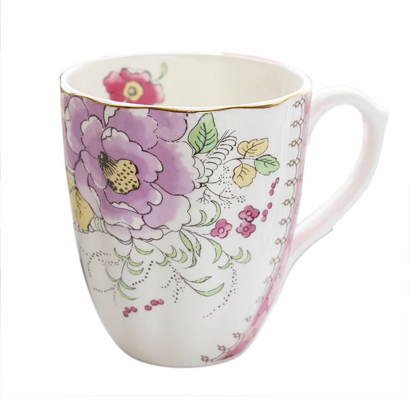 Кофейная китайская латте кружка из костяного фарфора винтажные средневековые