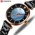 Роскошные Брендовые женские часы из нержавеющей стали, женские круглые часы розового золота, Аналоговые кварцевые наручные часы, часы Montre Femme