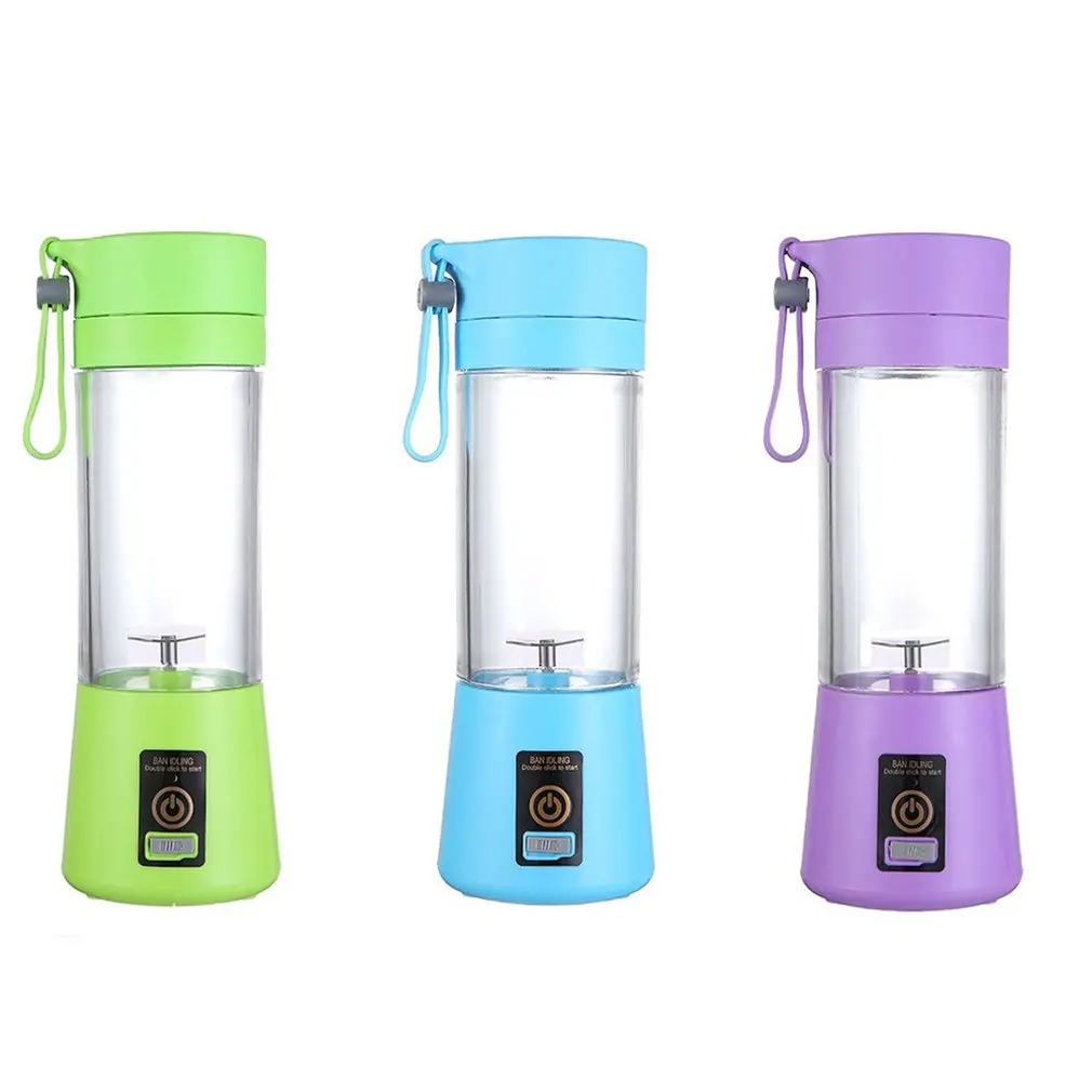 

Portable Multi Functional Mini Portable 6 Blades Electric Juicer Mixer USB Rechargeable Household Juice Blender Fruit Machine