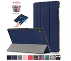 Магнитная Смарт кожаный чехол для планшета Lenovo Tab M10 FHD плюс TB-X606F TB-X606X 10,3 