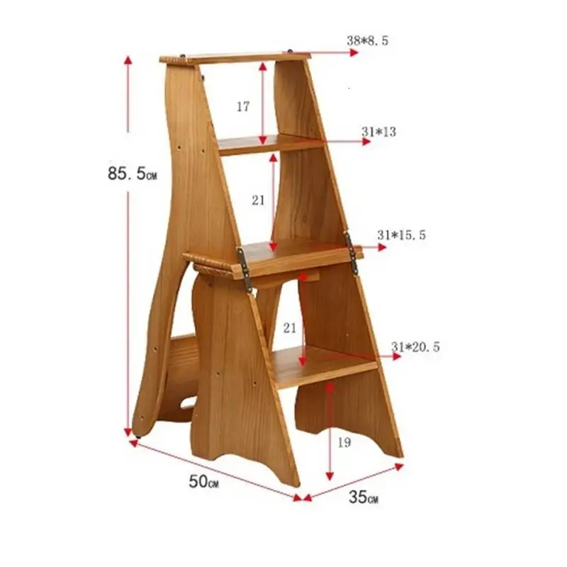 Escalera Marchepied Pliant кухонный складной Escalon Plegable Dobravel Echelle Bois стул Stepladder Merdiven лестничный
