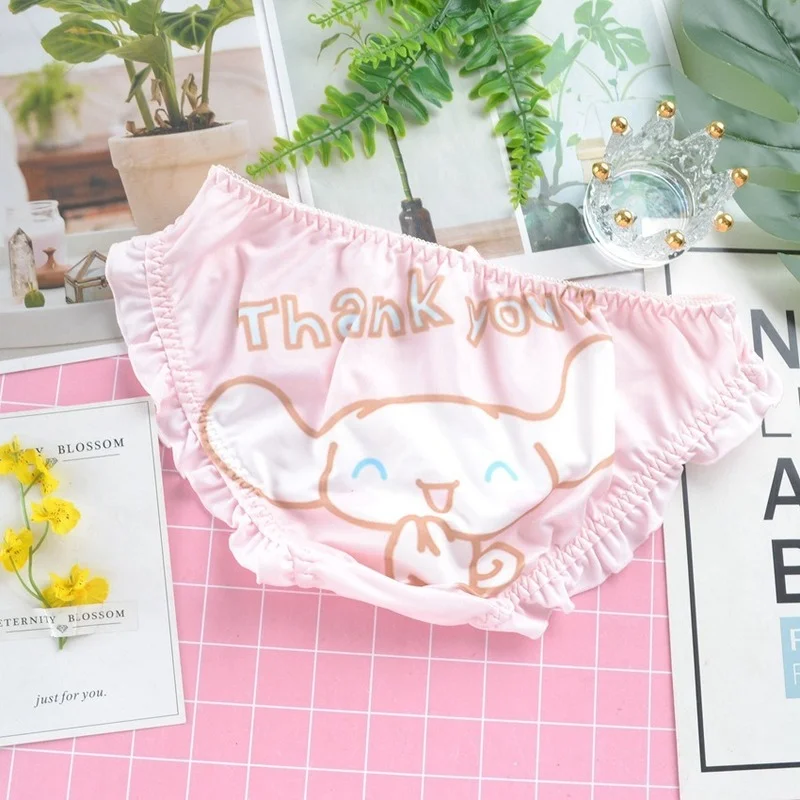 Японские милые аниме трусики для женщин и девушек Мультяшные стринги брифы в