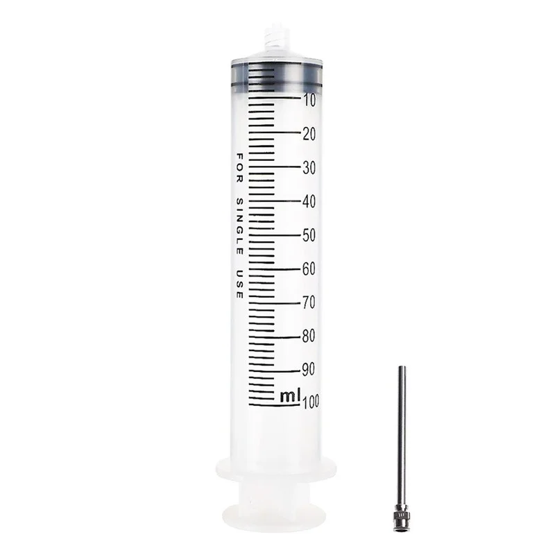 Иглы из нержавеющей стали 10 г большой объем пластиковой иглы для шприца и