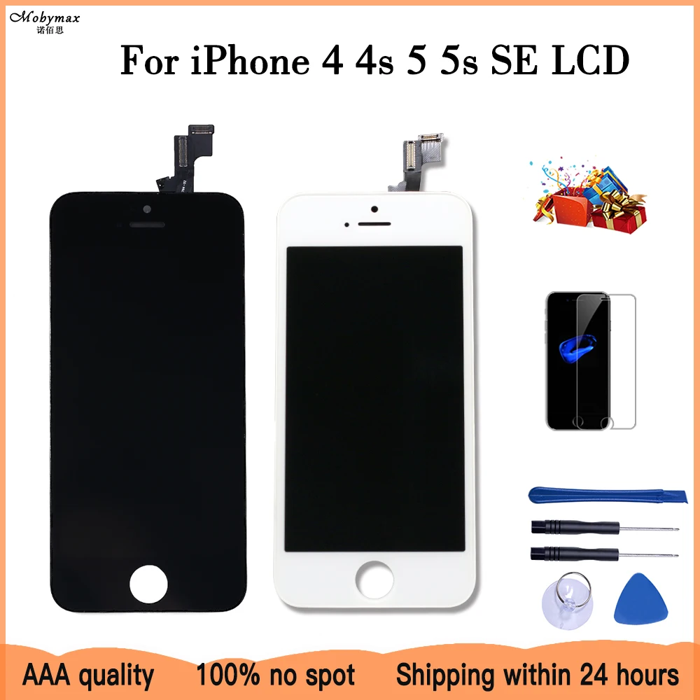ЖК экран с дигитайзером на iPhone 6 6s 7 8 plus 4 5 AAA + качество для plus|Экраны мобильных