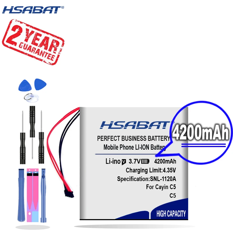 Новое поступление [HSABAT] сменный аккумулятор 4200 мАч для музыкального плеера cayin C5