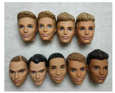 Редкая Ограниченная Коллекция кукла Кена принца голова Поттера мальчик макияж