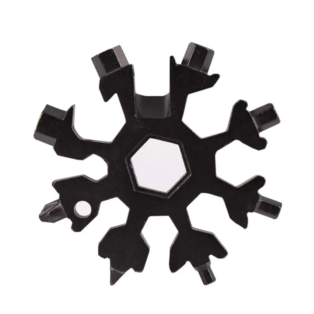 

Автомобильный многофункциональный гаечный ключ в виде снежинок восьмиугольная форма Многофункциональный портативный инструмент для испо...