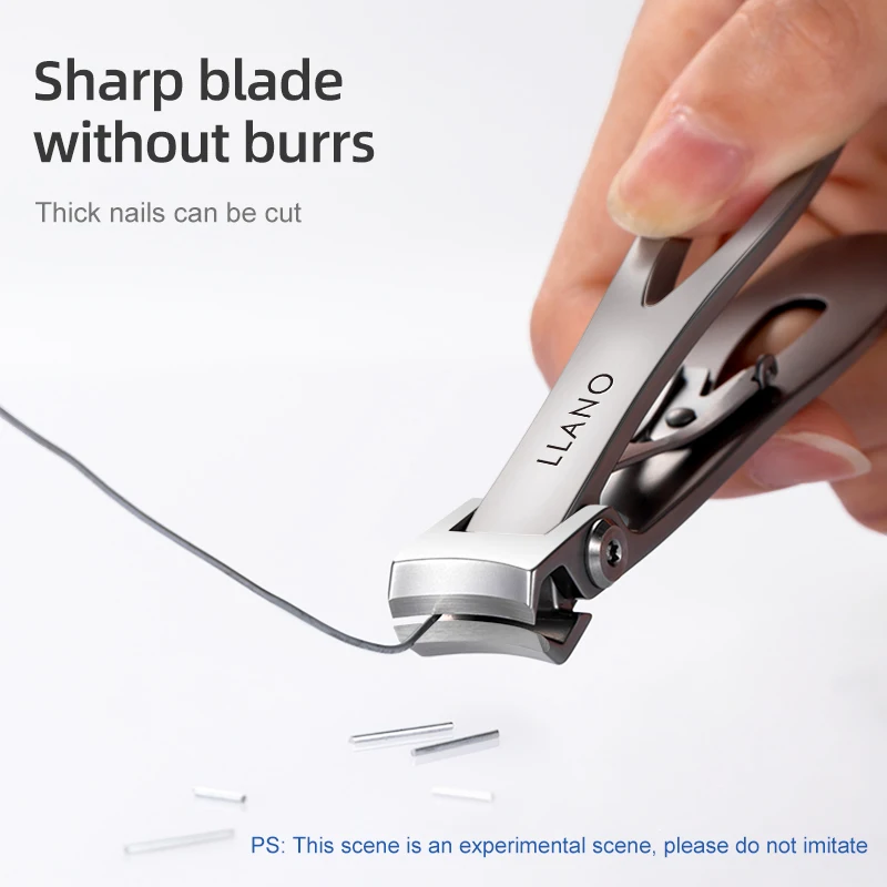 Ножницы для ногтей LLANO инструменты ухода за ногами ножницы из плотного твердого