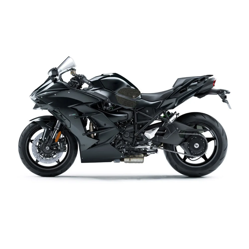 3D наклейка ADESIVI с эмблемой защитная на бак для KAWASAKI 2018 NINJA H2 SX 18 SE | Автомобили и