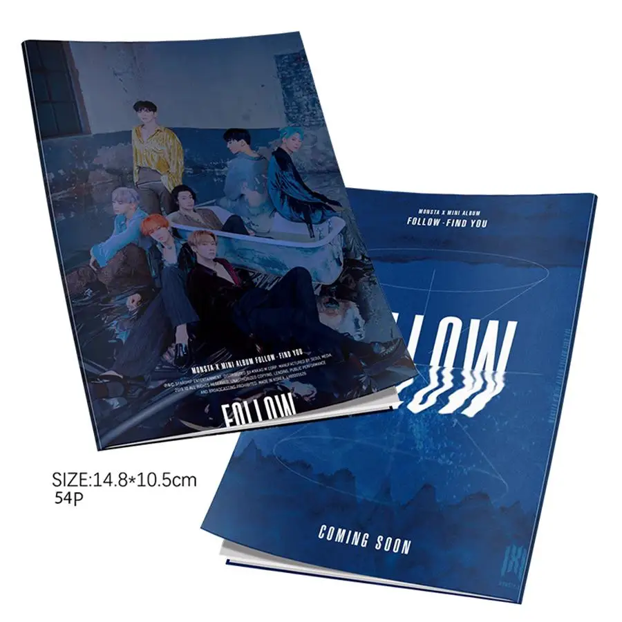 Monsta X Find You Mini Photo Book Shownu I M HD фотография НОВЫЙ Альбом Плакат Картина Kpop аксессуары| |