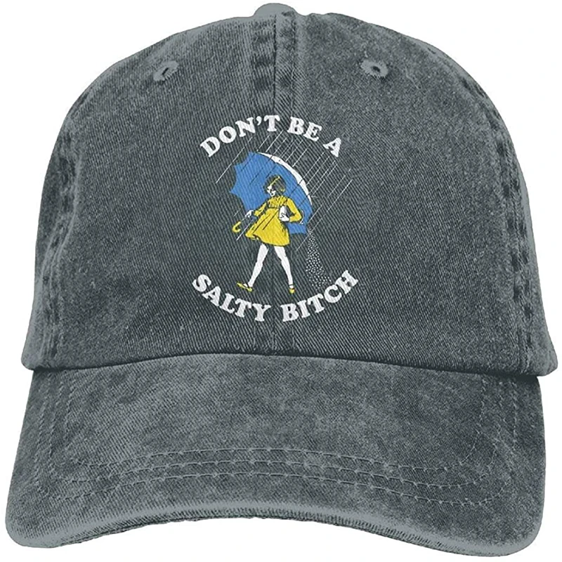 

MNBHat Don't Be A Salty Bitch Adjustable Noveity Cowboy Cap Black