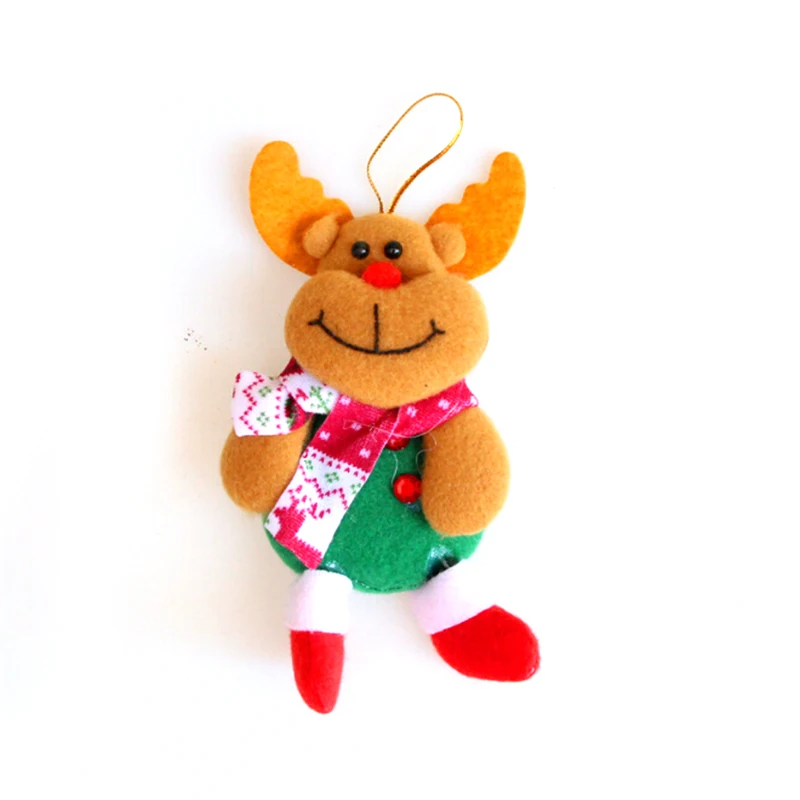 Санта Клаус снеговик олень медведь Рождественская елка украшения на