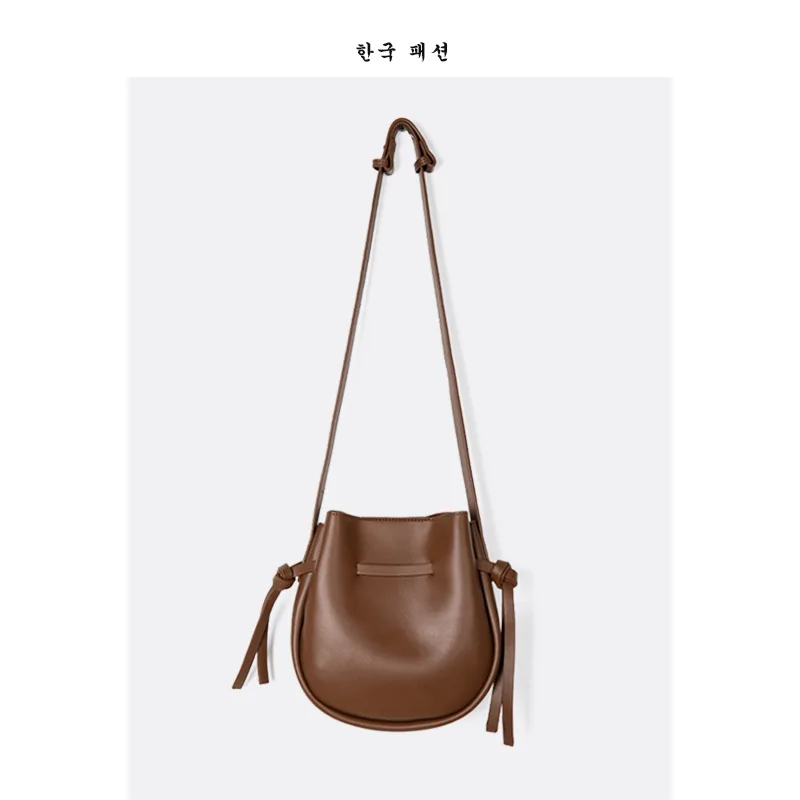 

Women's Bag Super Fire Slung Shoulder Bag Flow Retro Bucket Bag Women's Bag