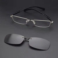 glasses frame for men square prescription eyeglass optical polarized magnetic sunglasses goggle reading spectacle golden 9052