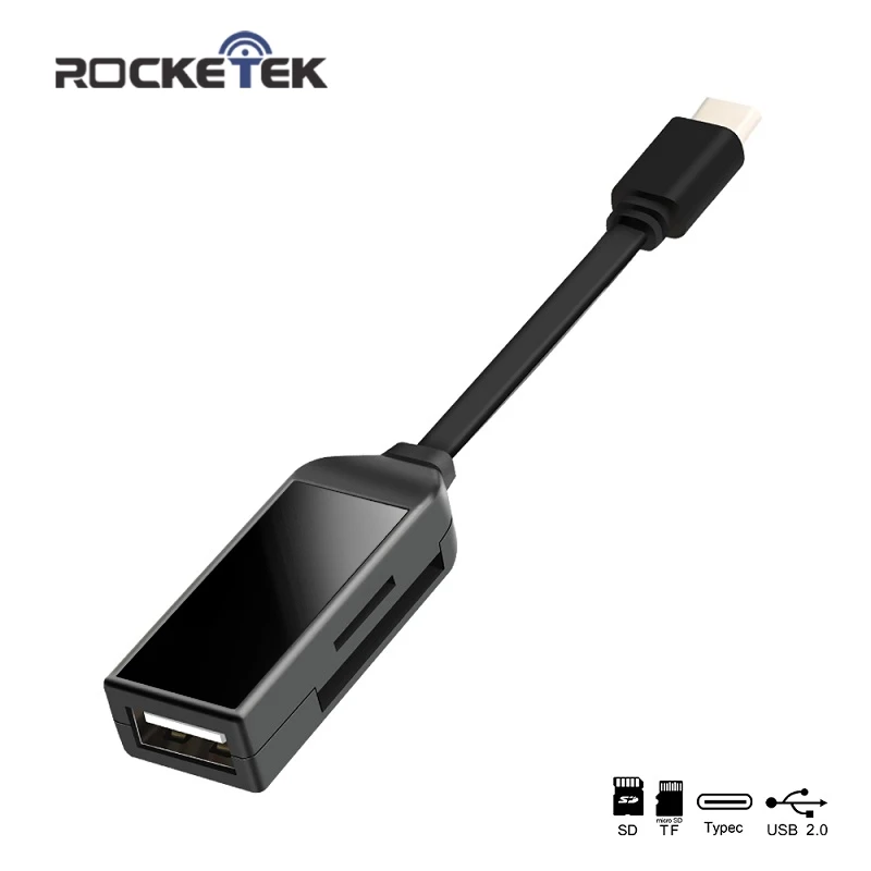Rocketek Micro type c usb 2 0 otg устройство для чтения карт micro SD/TF | Компьютеры и офис