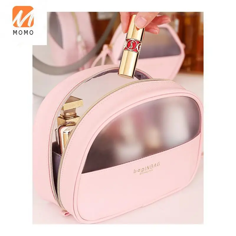 

Net Red Cosmetic Bag Women's Large Capacity Portable Travel Small Size Transparent Box Wind Super Hot Product Wash Bag