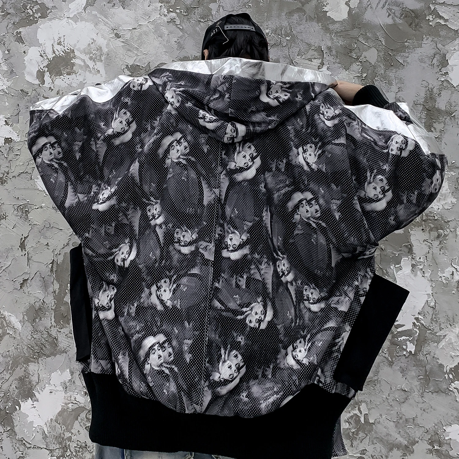 Aelfric Eden мужские куртки с капюшоном в стиле хип хоп принтом карманами Харадзюку