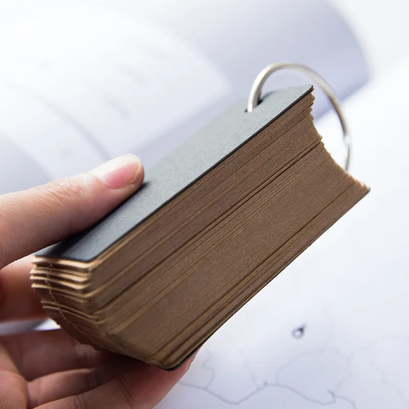 Простая и креативная крафт бумага легко приклеивается к маленькому блокноту в