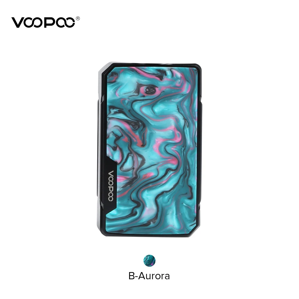 VOOPOO DRAG 2 мод 177 Вт полимерная коробка мод Питание от двойной батареи 18650 Voopoo мод электронная сигарета против Drag Nano X217 - Цвет: B-Aurora