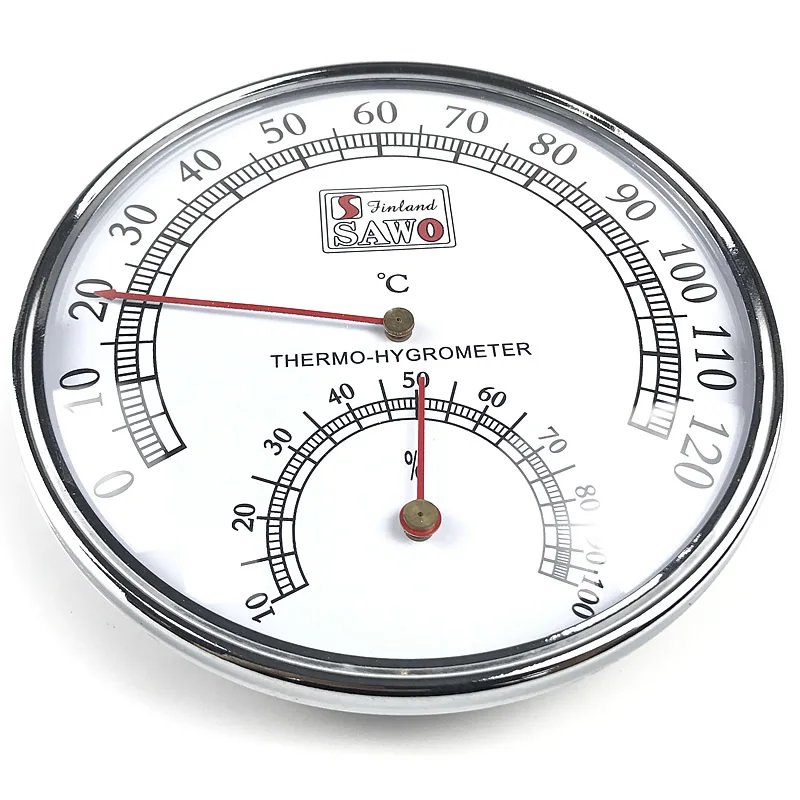 Sauna Thermometer metal Case Steam Room Hygrometer Bath And Indoor Outdoor Used | Дом и сад