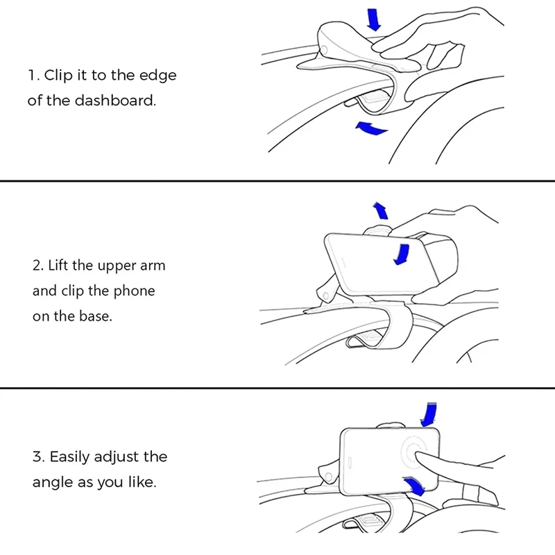 Леопардовый Автомобильный держатель для телефона с креплением на приборную
